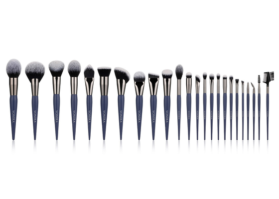Pennelli trucco OEM Pro Artist Series 24 pezzi Set di pennelli trucco di lusso per etichette private