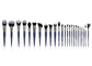 Pennelli trucco OEM Pro Artist Series 24 pezzi Set di pennelli trucco di lusso per etichette private