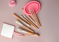 Vonira Beauty Custom Nude Color Rosa Basic 10 Pieces Brushes Collection Set di Brochas de Maquillaje Professionale
