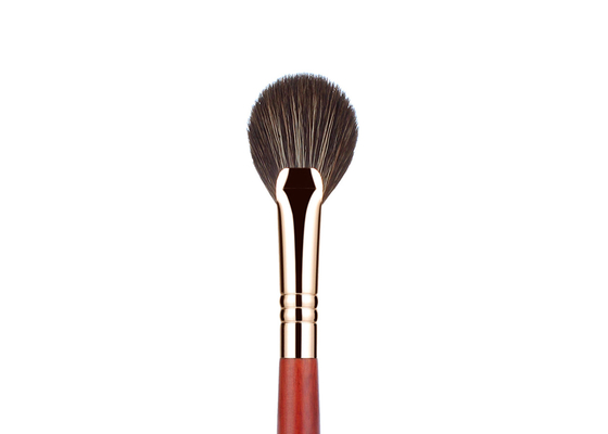 Cosmetico di Mini Fan Eye Makeup Brush di bellezza di Vonira il piccolo dell'evidenziatore della spazzola dei capelli sintetici professionali del vegano arrossisce spazzola
