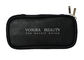 Borsa multifunzionale di trucco della spazzola del supporto cosmetico portatile della borsa con la borsa interna per il viaggio &amp; la casa, nera