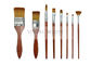 Insieme di spazzole di legno dell'acquerello dell'insieme di spazzole della vernice di carrozzeria degli artisti della scuola con l'astuccio per le matite