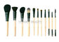 Set di pennelli di base di trucco di 11Pcs Mface con tre multi spazzole funzionali dell'occhio dell'estremità di duello