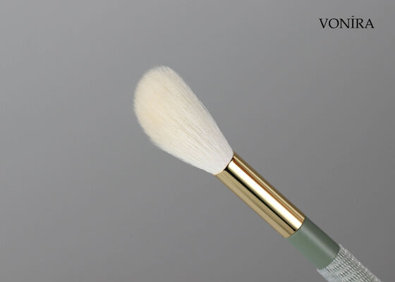 Vonira Spazzola per Blush in Pelo di Capra Naturale Bianco Personalizzata all'Ingrosso con Servizio di Etichettatura Privata