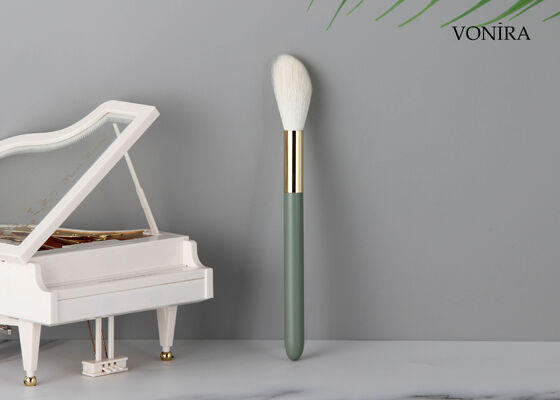 Vonira Spazzola per Blush in Pelo di Capra Naturale Bianco Personalizzata all'Ingrosso con Servizio di Etichettatura Privata