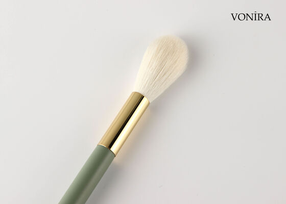Vonira Spazzola per Blush in Pelo di Capra Naturale Bianco Personalizzata all'Ingrosso con Servizio di Etichettatura Privata