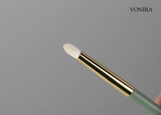 Vonira Custom Wholesale Natural White Goat Hair Makeup Occhiali matita spazzola con servizio di etichetta privata