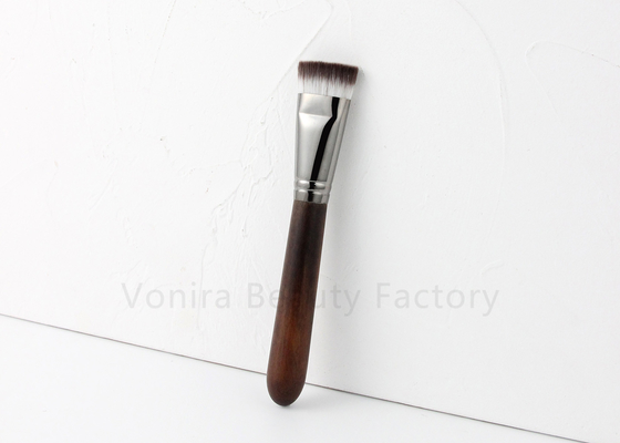 Il fondamento piano di Kabuki dei capelli sintetici del vegano spazzola 100% Handcrafted