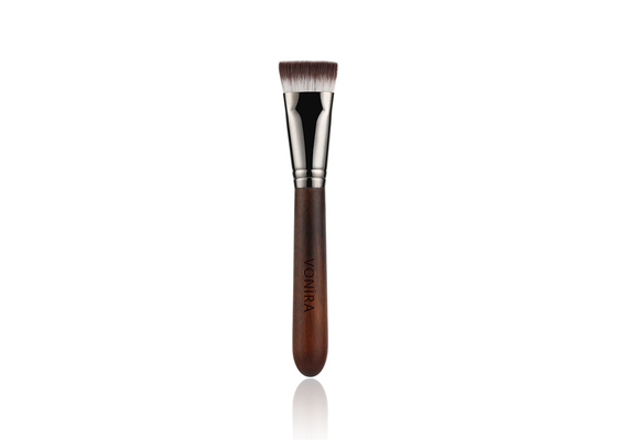 Il fondamento piano di Kabuki dei capelli sintetici del vegano spazzola 100% Handcrafted