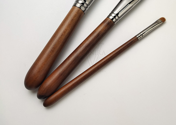 Il fondamento piano di Kabuki dei capelli sintetici del vegano spazzola 100% Handcrafted