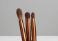 La bellezza Mini Travel Bamboo Makeup Brushes di Vonira ha messo con l'insieme di caso di stoccaggio