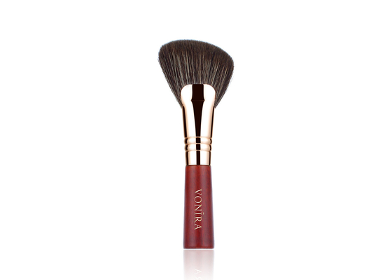 Fan ad angolo di bellezza di Vonira il grande spazzola il fan di Bronzer la guancia di trucco che della spazzola arrossisce strumento cosmetico della spazzola di Sheering della spazzola