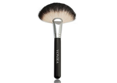 Spazzola di trucco dei capelli della capra del fan di bellezza di Vonira grande/spazzole di qualità superiore di trucco maniglia di legno