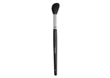 Spazzola inclinata di trucco di punto culminante della polvere di precisione con i capelli molli di lusso della capra di Gray XGF