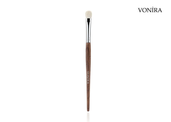 Vonira Custom Wholesale Naturale Capelli Bianchi di Capra Marrone Maniglia Ebonica trucco Sfumatura degli Occhi Spazzola