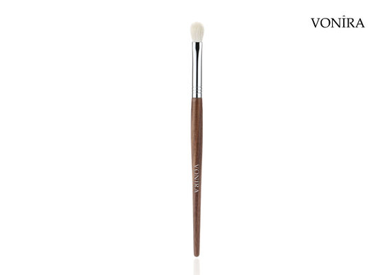 Vonira Custom Wholesale Natural White Goat Hair Brown Ebony Handle Makeup Occhio Coppa Miscelazione Spazzola